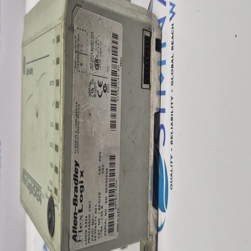 Allen Bradley 96398474 A01 FlexLogix 1794-L34 B Logix 5434 Ethernet/IP Processor Module thumbnail 8